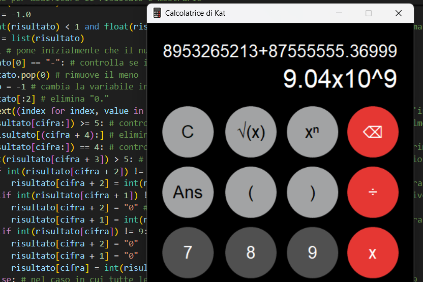 Scientific calculator