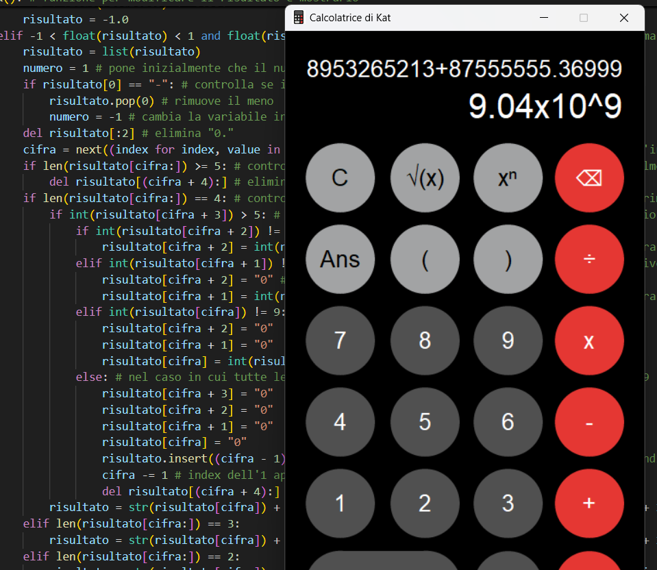 Scientific calculator