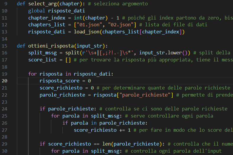 Chatbot matematico