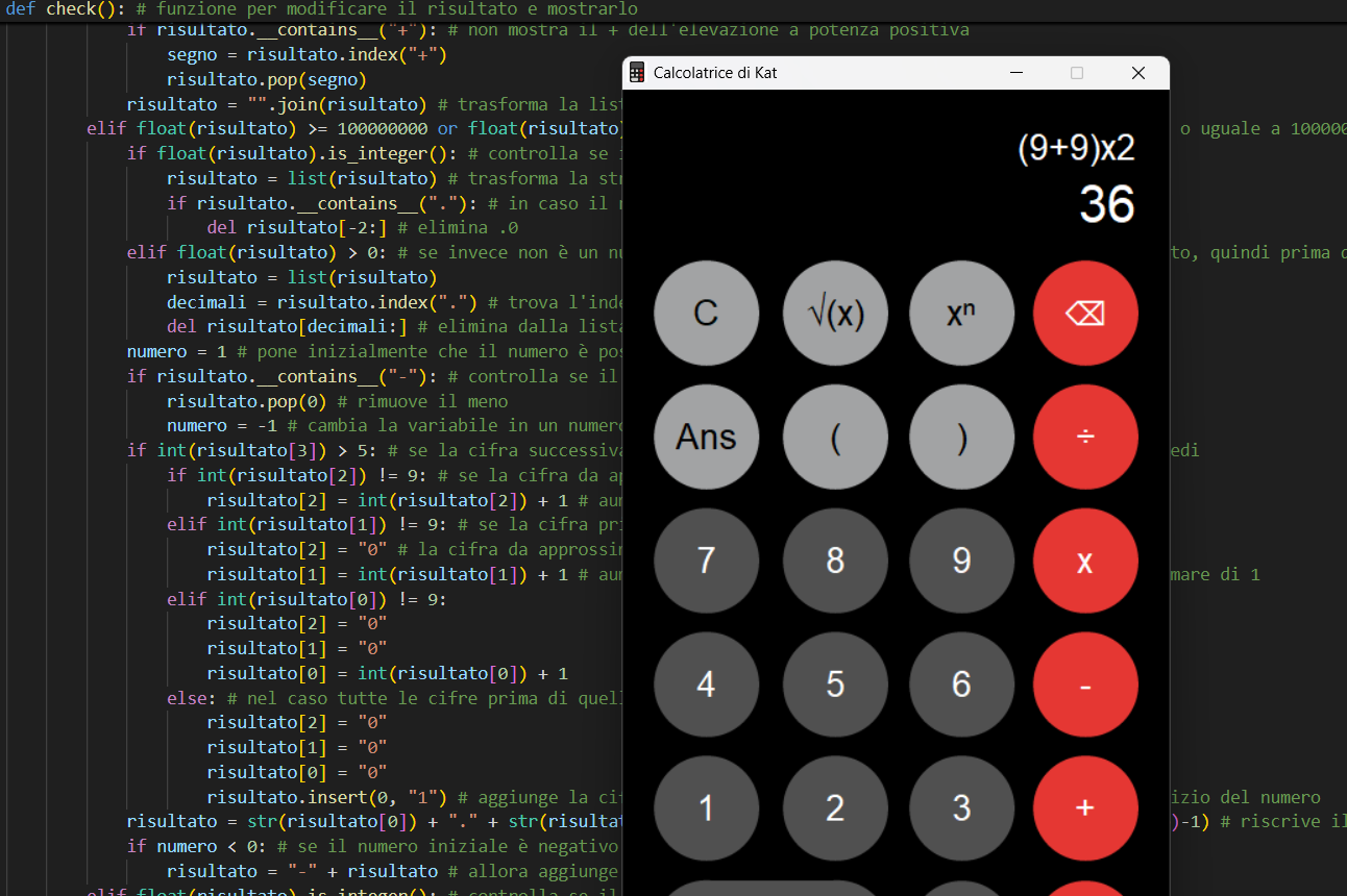 Scientific calculator